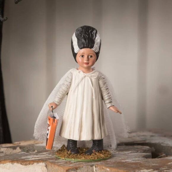New Bethany Lowe Friedastein Maria Bride Of Frankenstein Halloween Costume Figur